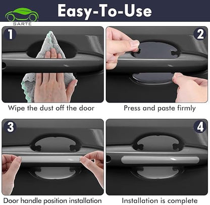 Car Door Handle Protector - Transparent Guard