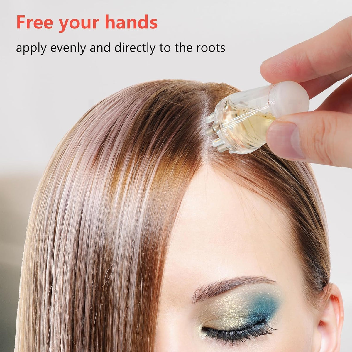 Hair Oil Applicator Comb for Easy Scalp Care