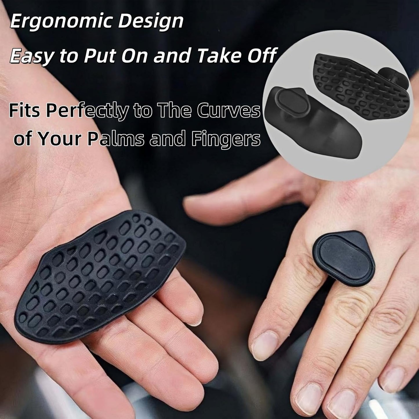 Anti-Slip Silicone Gym Grips