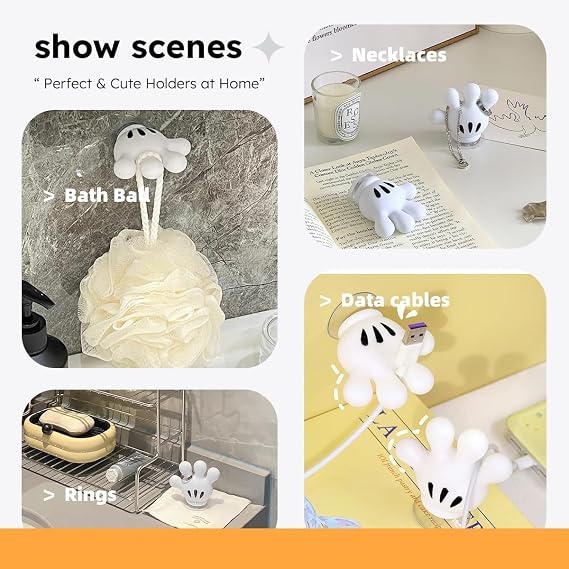Mickey Mouse Cartoon Wall Mounted Toothbrush Holder