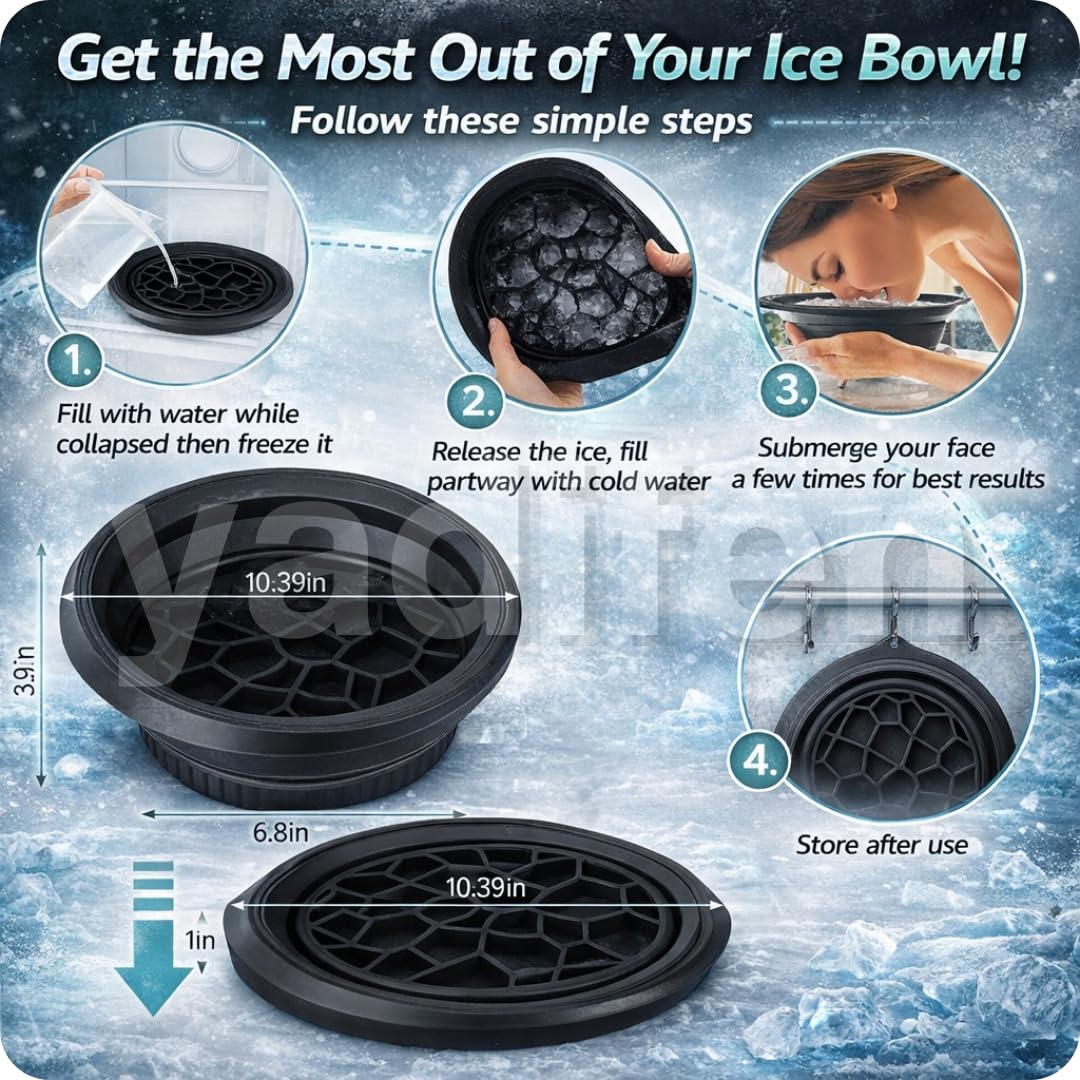 Ice Facial Bowl – Daily Skin Refresh Ritual