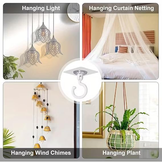 360° Rotating Self-Adhesive Wall Hook