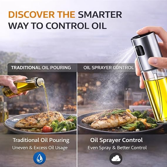 Premium Oil Mist Sprayer Bottle