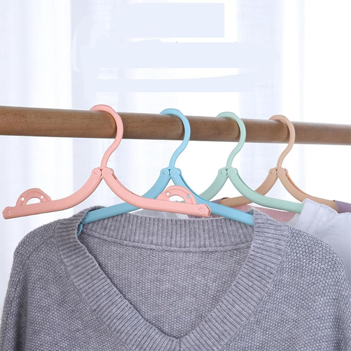 Premium Foldable Clothes Hangers –  Storage Solution