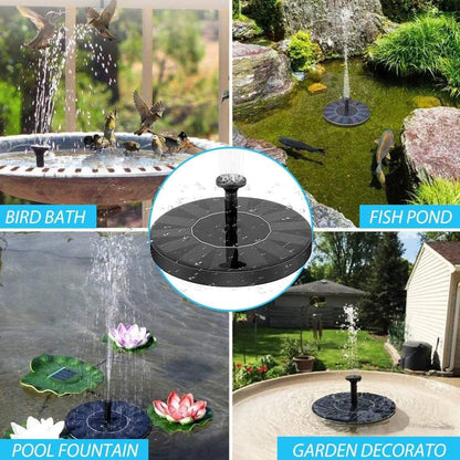 Solar Fountain Power Floating Water Pump