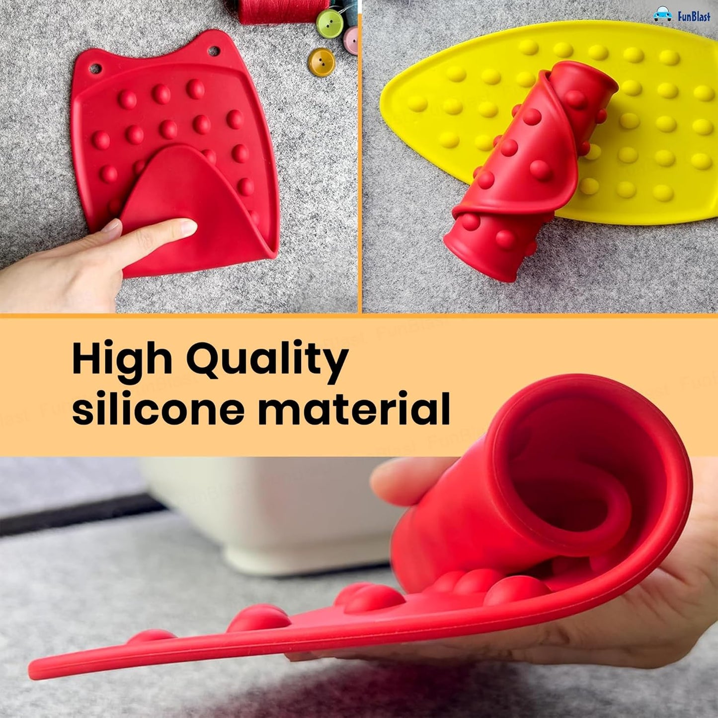 Heat Guard Silicone Iron Pad