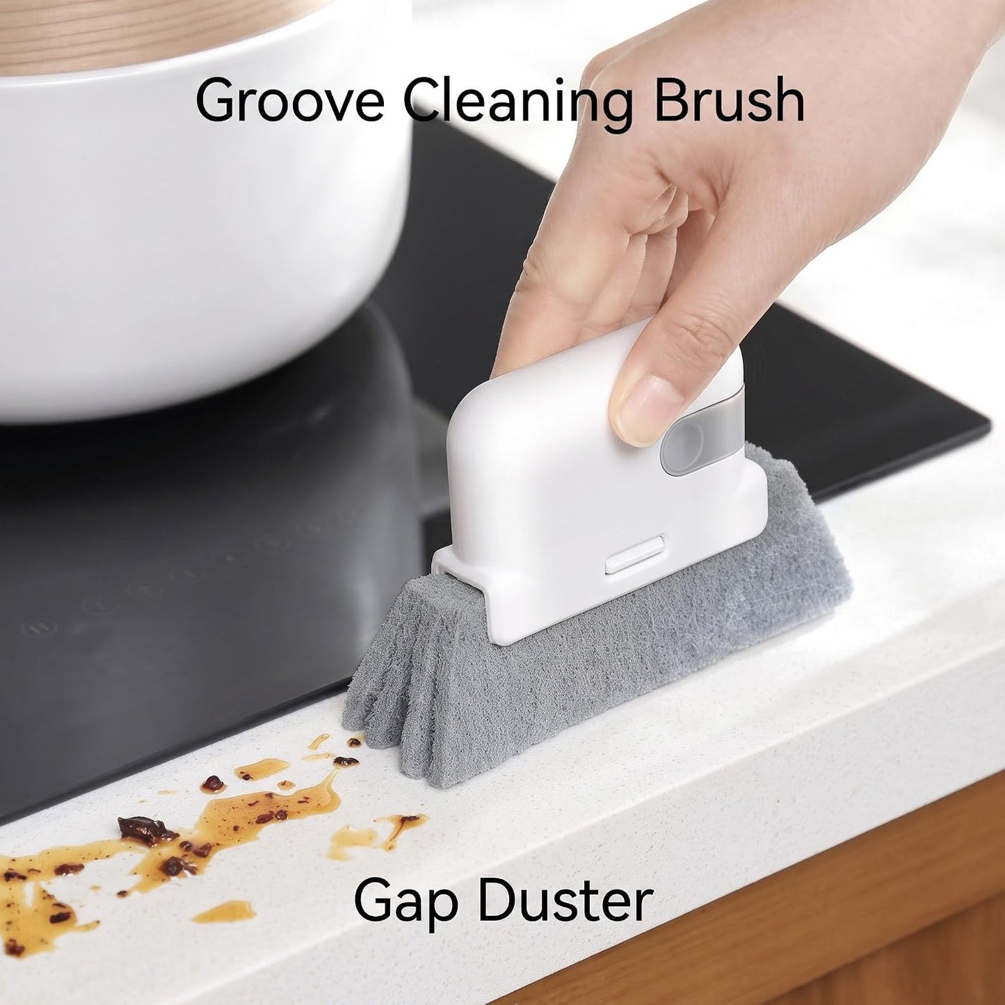 Smart Window Groove Cleaning Brush - Heavy Duty (G)