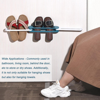 3-in-1 Wall Mounted Slipper Rack (G)