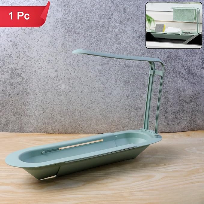 Adjustable Telescopic Sink Storage for Kitchen Accessories (G)