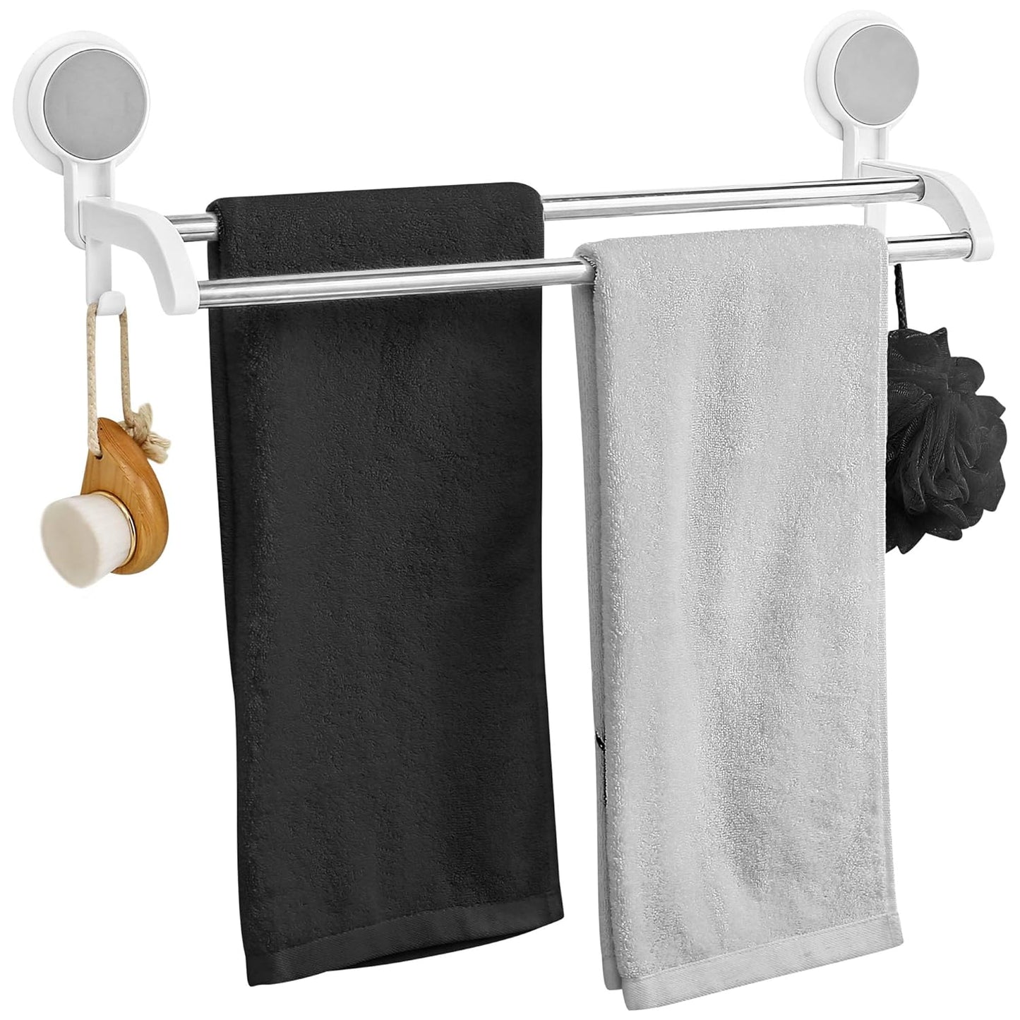 Self Adhesive Towel Holder Bar for Bathroom & Kitchen