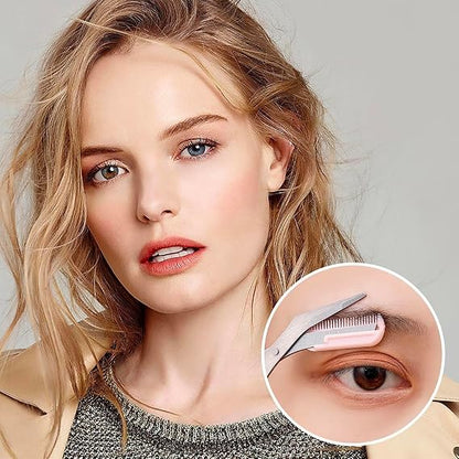 Multi-Purpose Eyebrow Trimming & Grooming Scissors (G)