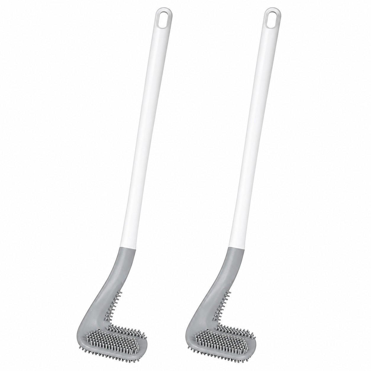 Multipurpose Silicone Toilet Brush - Golf Shape Design