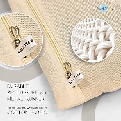 Cotton Saree Storage Cover with Mesh Window & Zip Closure