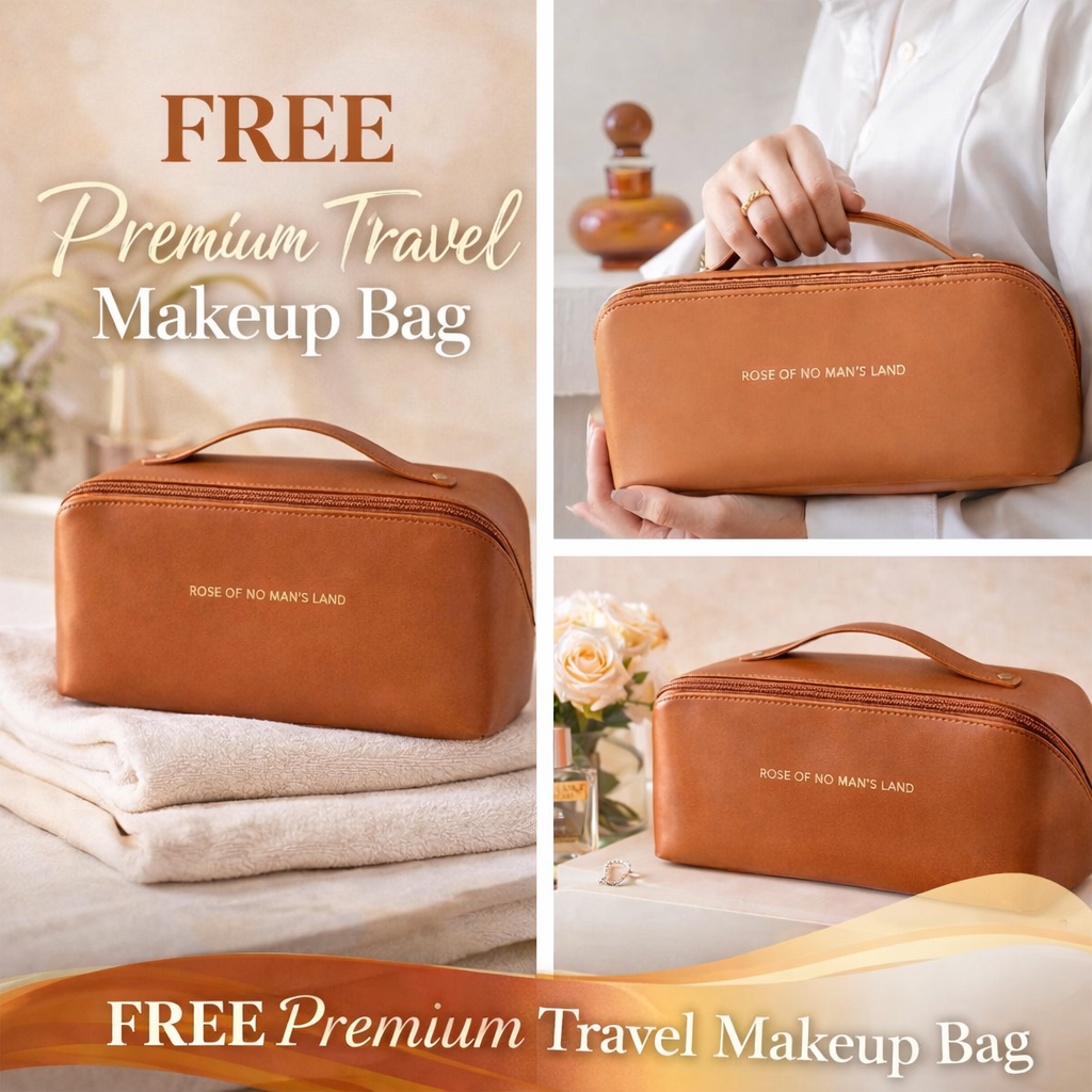 2 in 1 Rechargeable Hair Straightener + Comb [FREE Premium Makeup Bag]