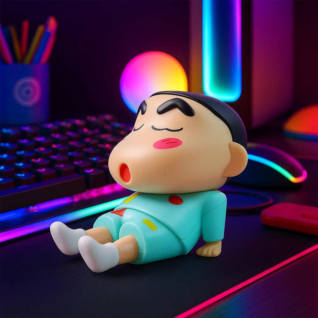 Shinchan Cartoon Phone Stand with Stable Anti-Slip Design