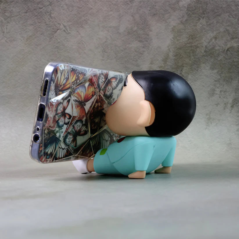 Shinchan Cartoon Phone Stand with Stable Anti-Slip Design