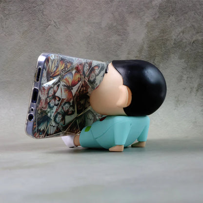 Shinchan Cartoon Phone Stand with Stable Anti-Slip Design