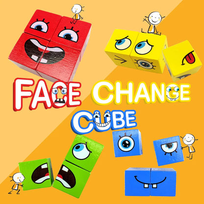 Emoji Cube Face Change Game