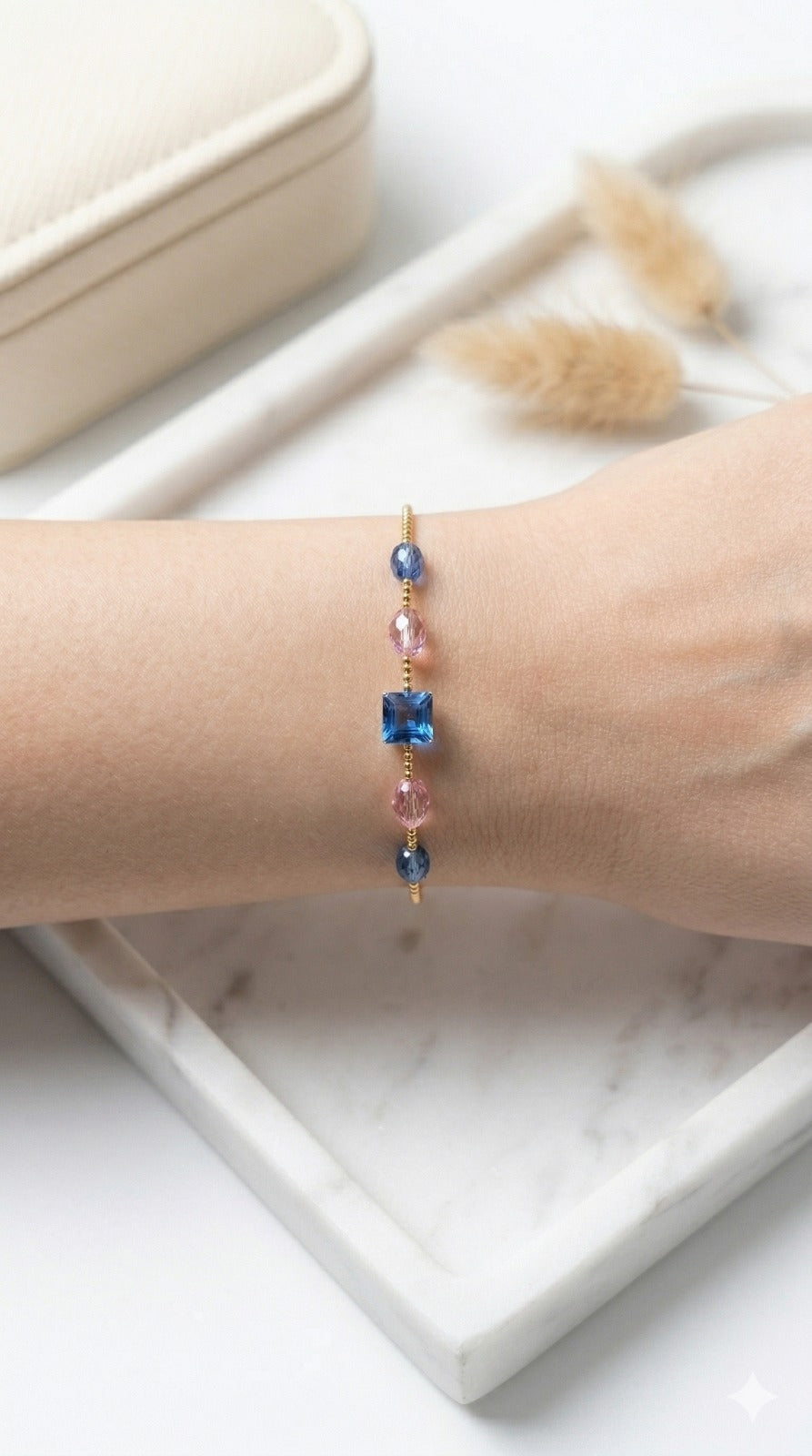 Aurora Pastel Crystal Bracelet