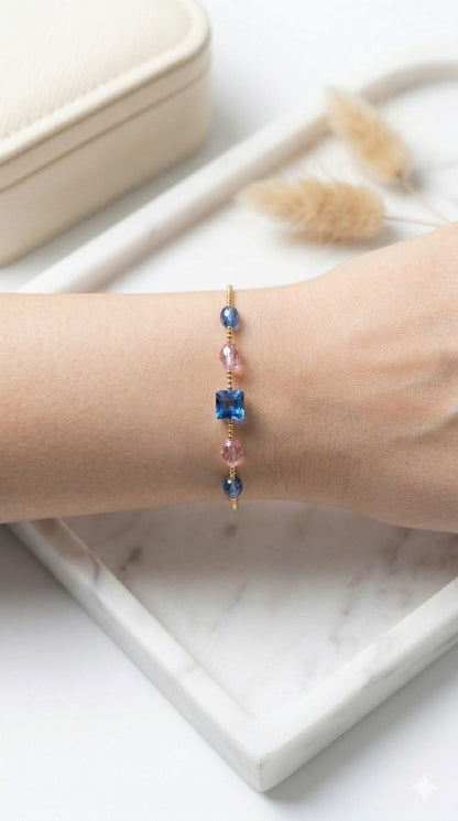 Aurora Pastel Crystal Bracelet