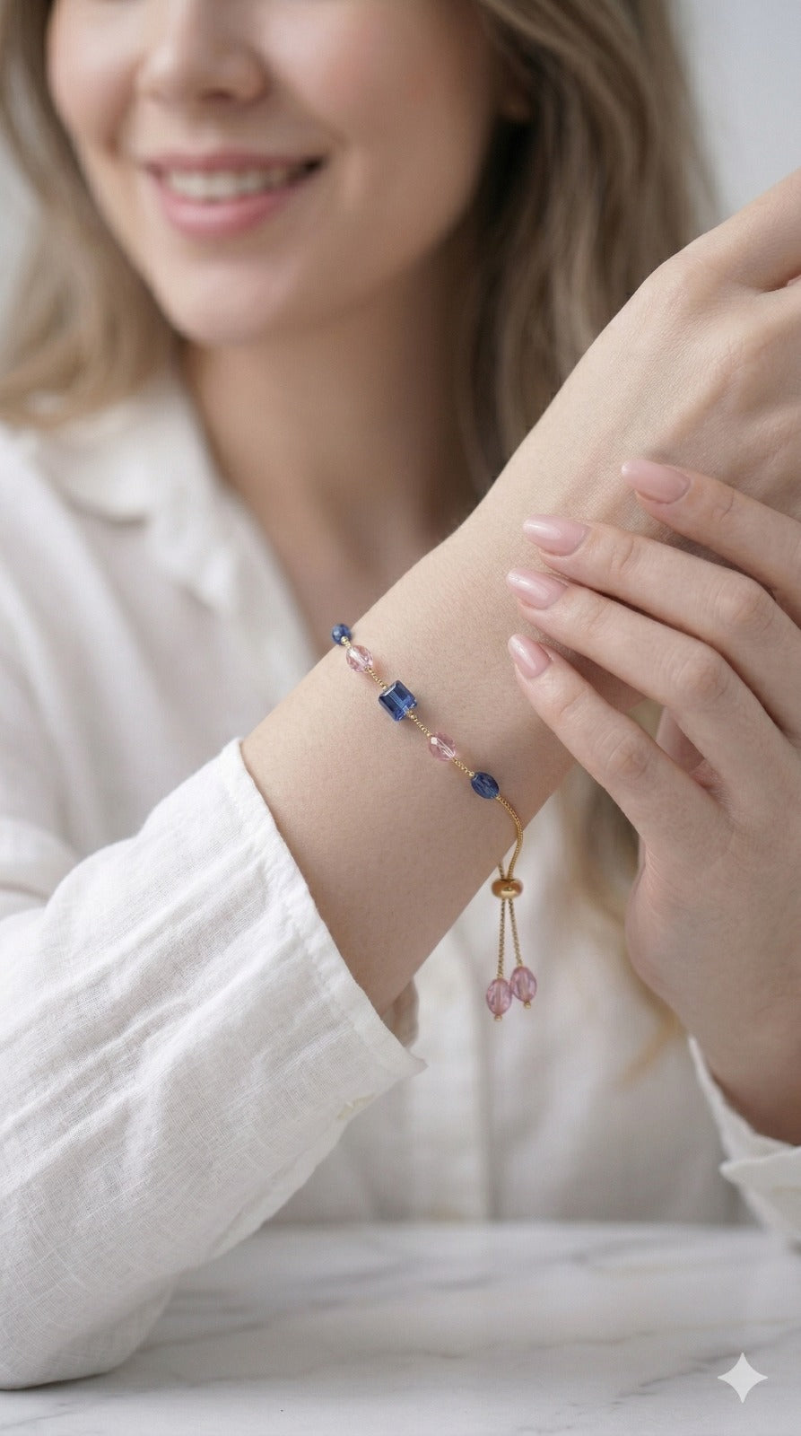 Aurora Pastel Crystal Bracelet