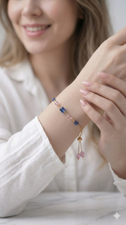 Aurora Pastel Crystal Bracelet