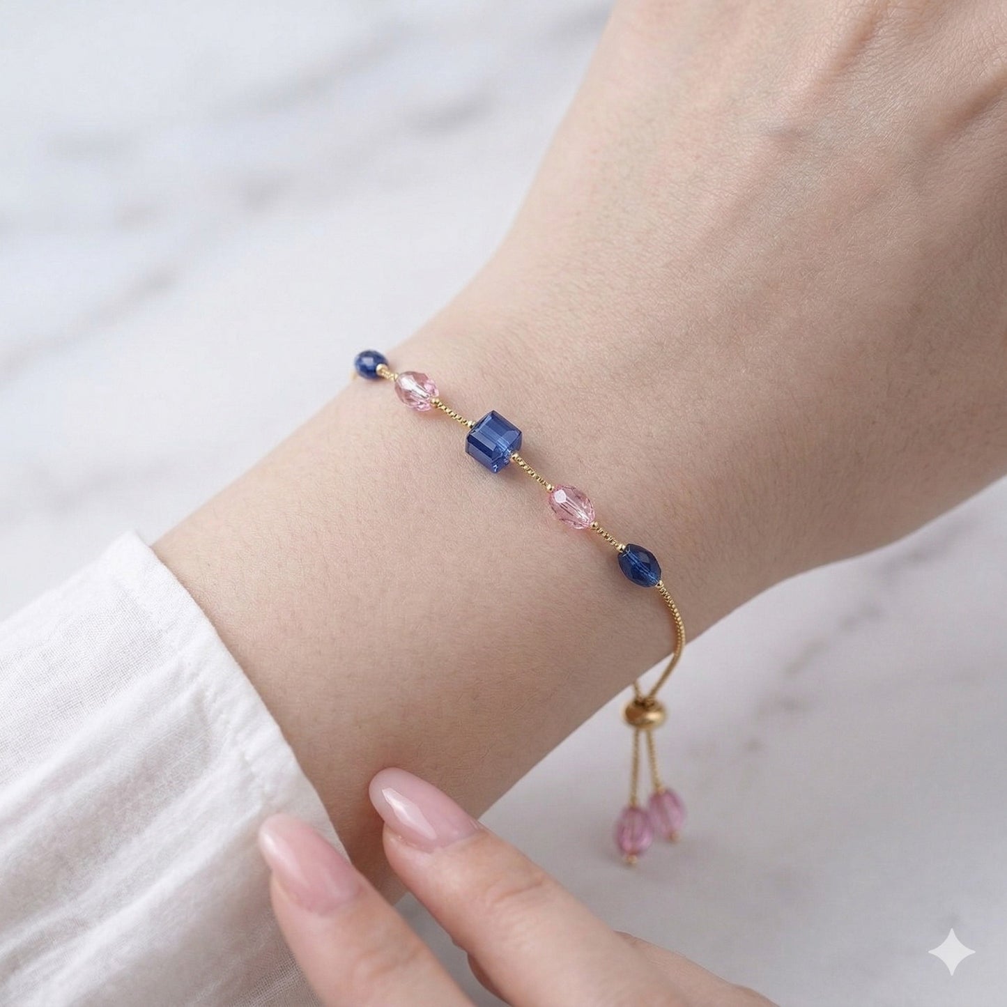 Aurora Pastel Crystal Bracelet