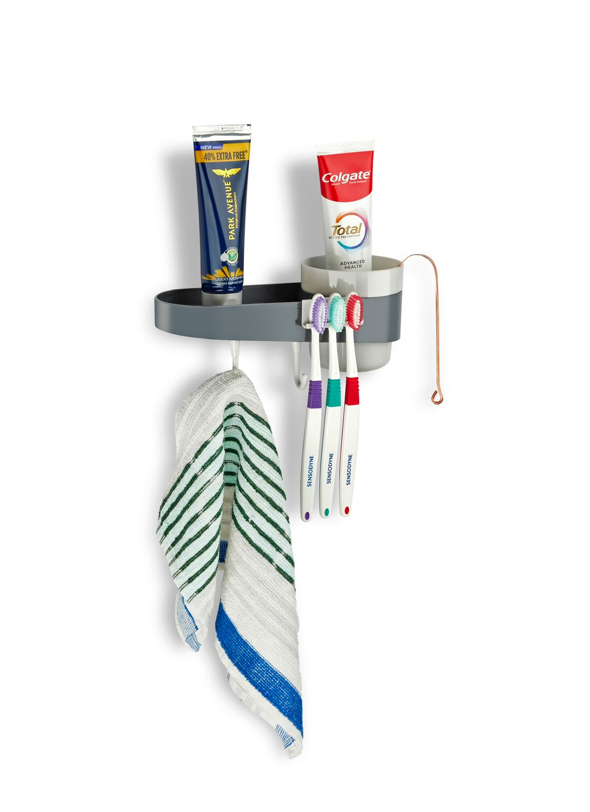 Space Saver 4-in-1 Bathroom & Kitchen Organizer Rack