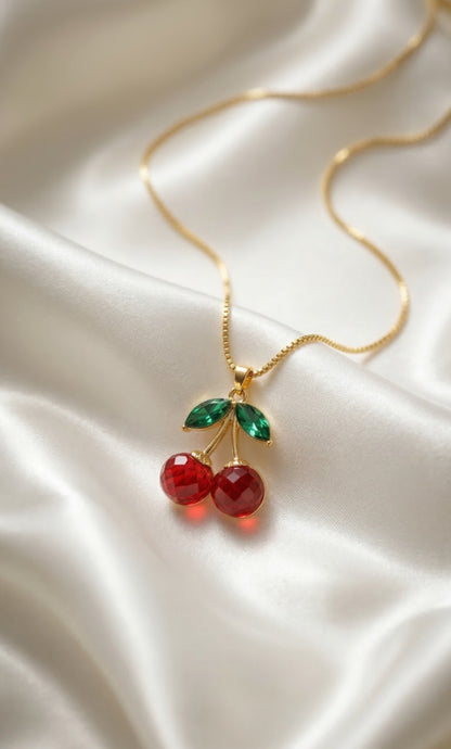 Cherry Blossom Pendant Necklace (F)