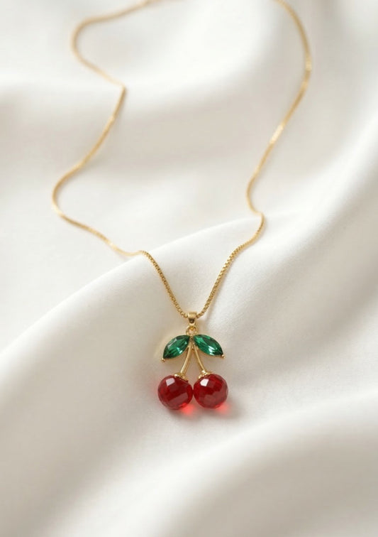 Cherry Blossom Pendant Necklace