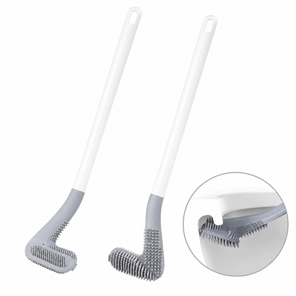 Multipurpose Silicone Toilet Brush - Golf Shape Design
