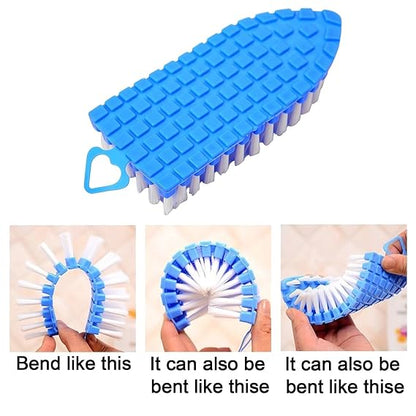 Flexible Scrubbing Brush For Kitchen & Bathroom (G)