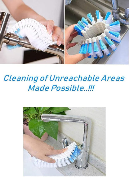 Flexible Scrubbing Brush For Kitchen & Bathroom (G)