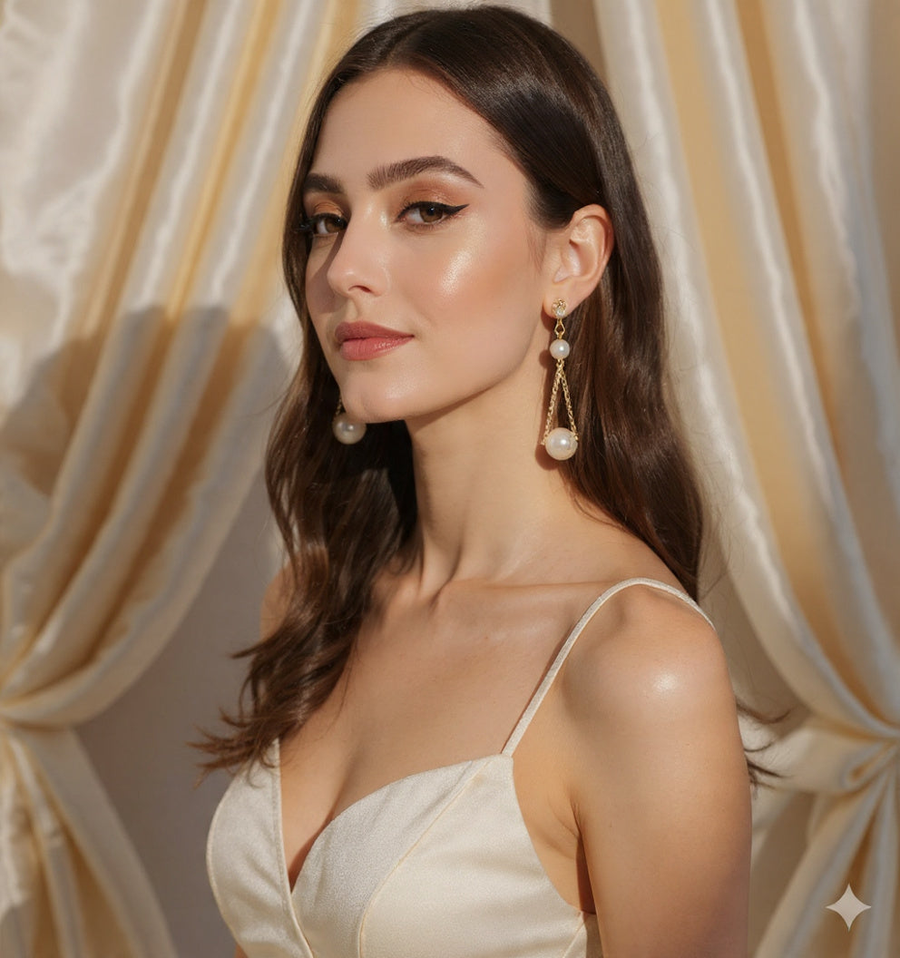 Pearl Drop Earrings