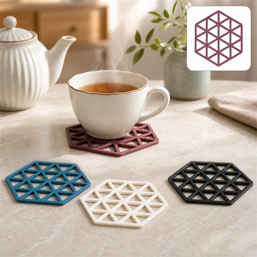 Premium Kitchen Trivet Mat - Heat Protection (G)