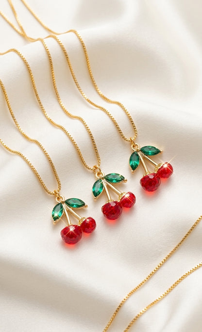 Cherry Blossom Pendant Necklace (F)